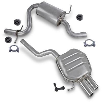Atec Set Schalldämpfer + Montagematerial [Hersteller-Nr. 40668765] für VW, Skoda