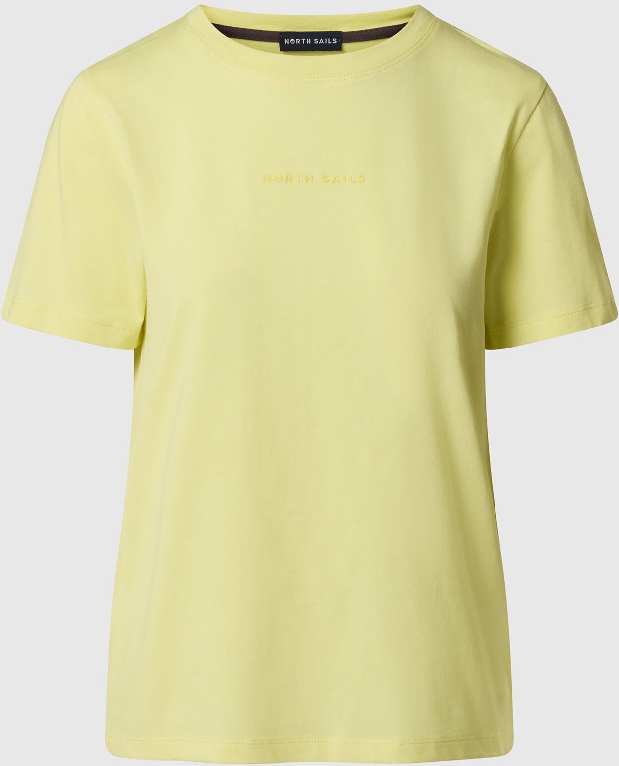 T-Shirt mit farblich abgestimmtem North Sails-Logo Elfin yellow XS
