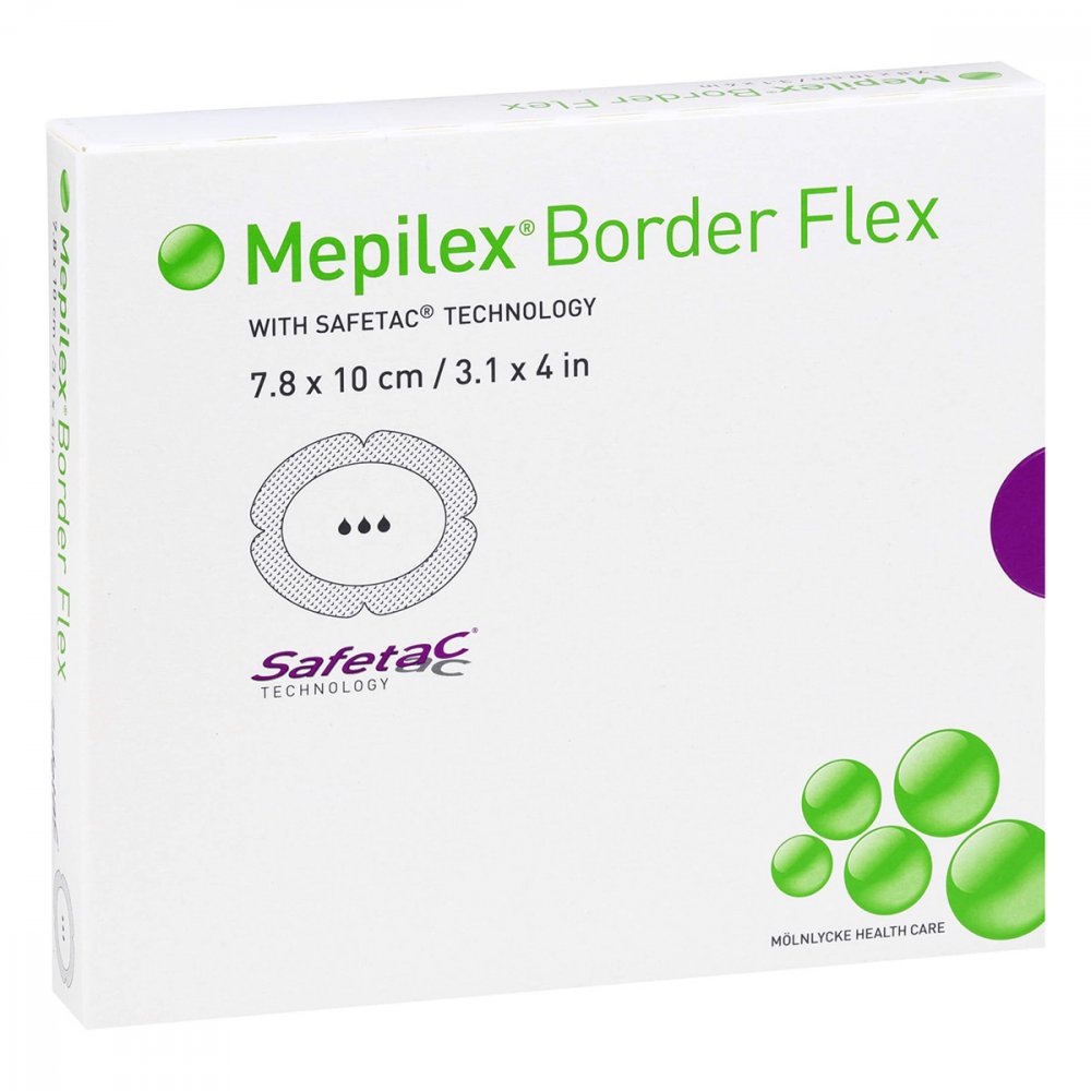 B2B Medical GmbH Mepilex Border Flex Schaumverb.haftend 7,8x10 cm 11585386