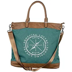 Shopping Bag Shopping Lovers bottle green