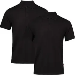 DANISH ENDURANCE Poloshirt Anchor, Größe L in Schwarz Schwarz