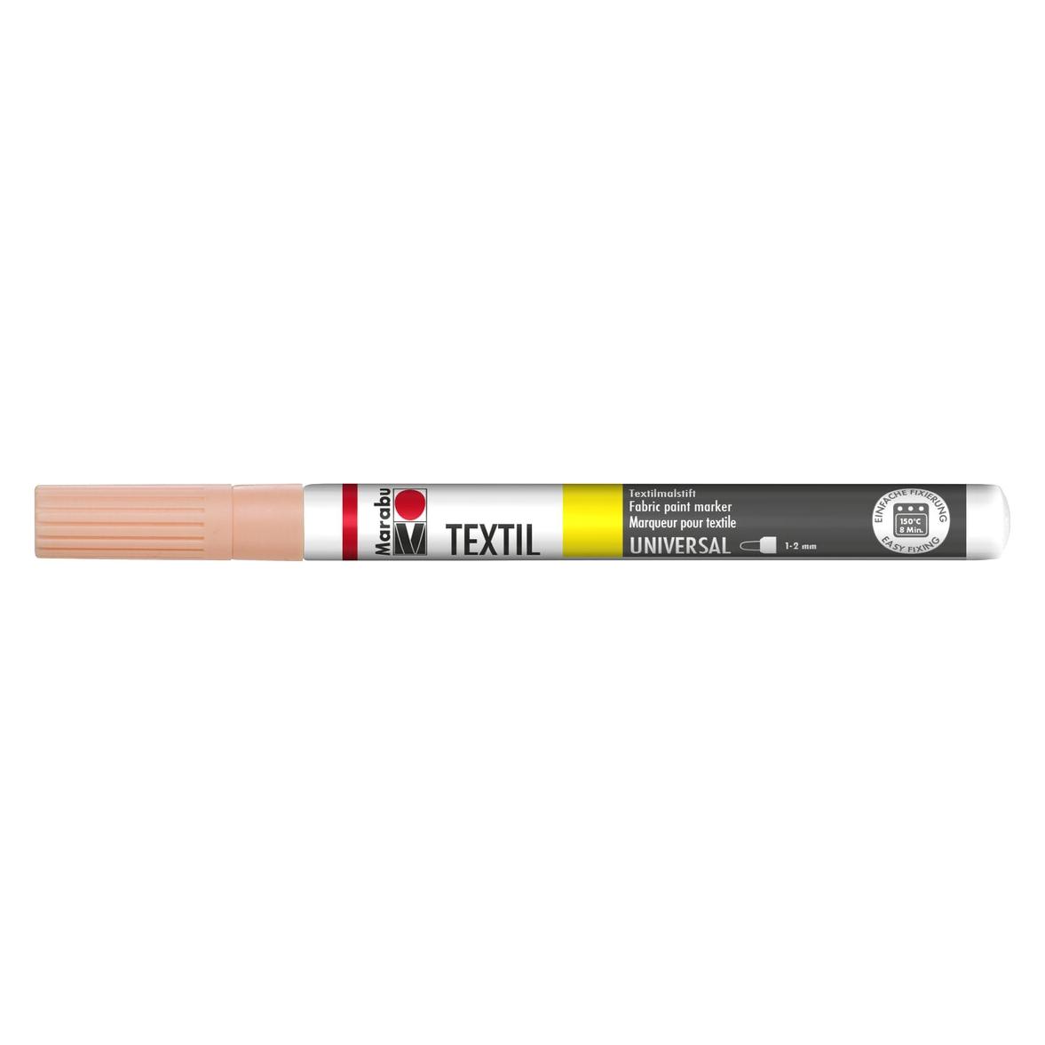 Marabu Stoffmalstift Textil Painter, 1-2 mm, ros' beige 029 (1x) (01160003029)