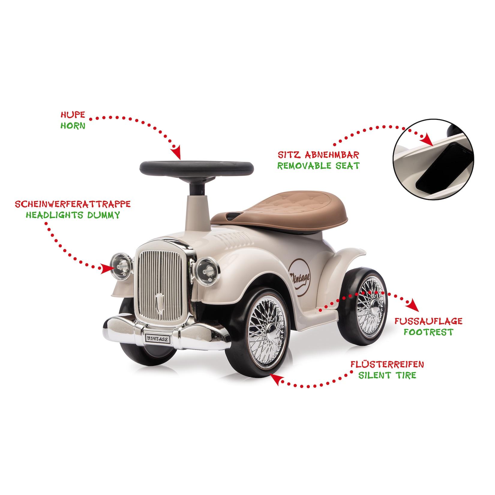 JAMARA Rutscher Classic Car weiß