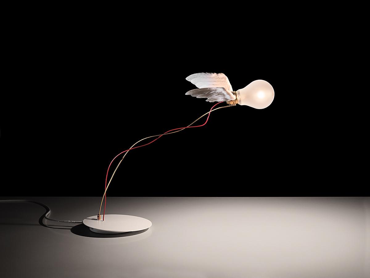 Ingo Maurer Tischleuchte LUCELLINO TABLE mit Schiebedimmer 4812000 4251545419024