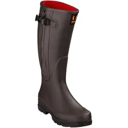 Nordforest Hunting Jagd-Gummistiefel Hubertus Plus, brown, 37