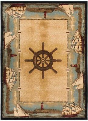 Mayberry Rug American Destination Key West Nautical Area Rug