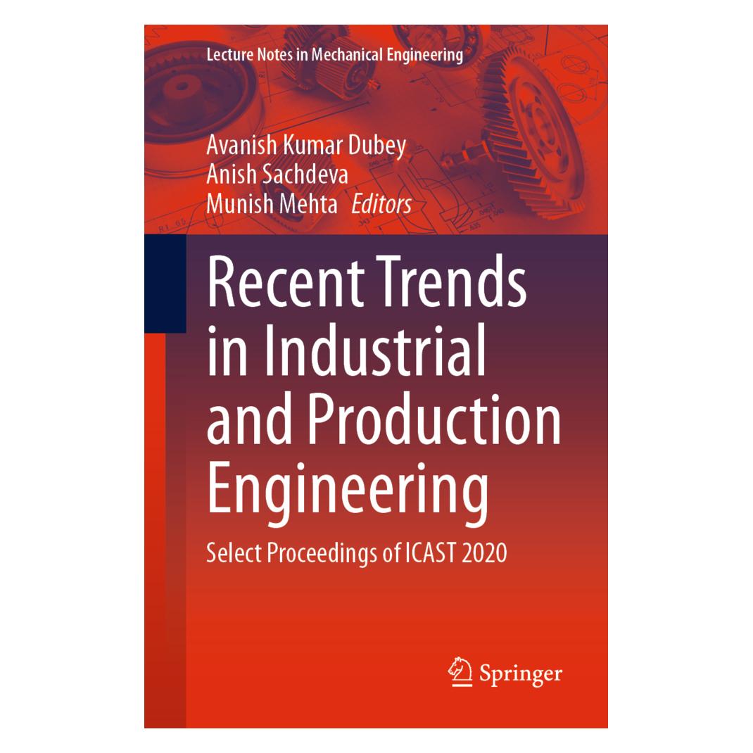 Springer Recent Trends in Industrial and Production Engineering (Englisch, Softcover, Anish Sachdeva, Avanish Kumar Dubey, Munish Mehta) (56189698)