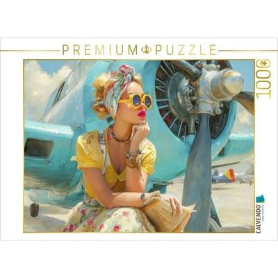 CALVENDO Puzzle Retro-Ästhetik | 1000 Teile Lege-Größe 64x48cm Foto-Puzzle für glückliche Stunden