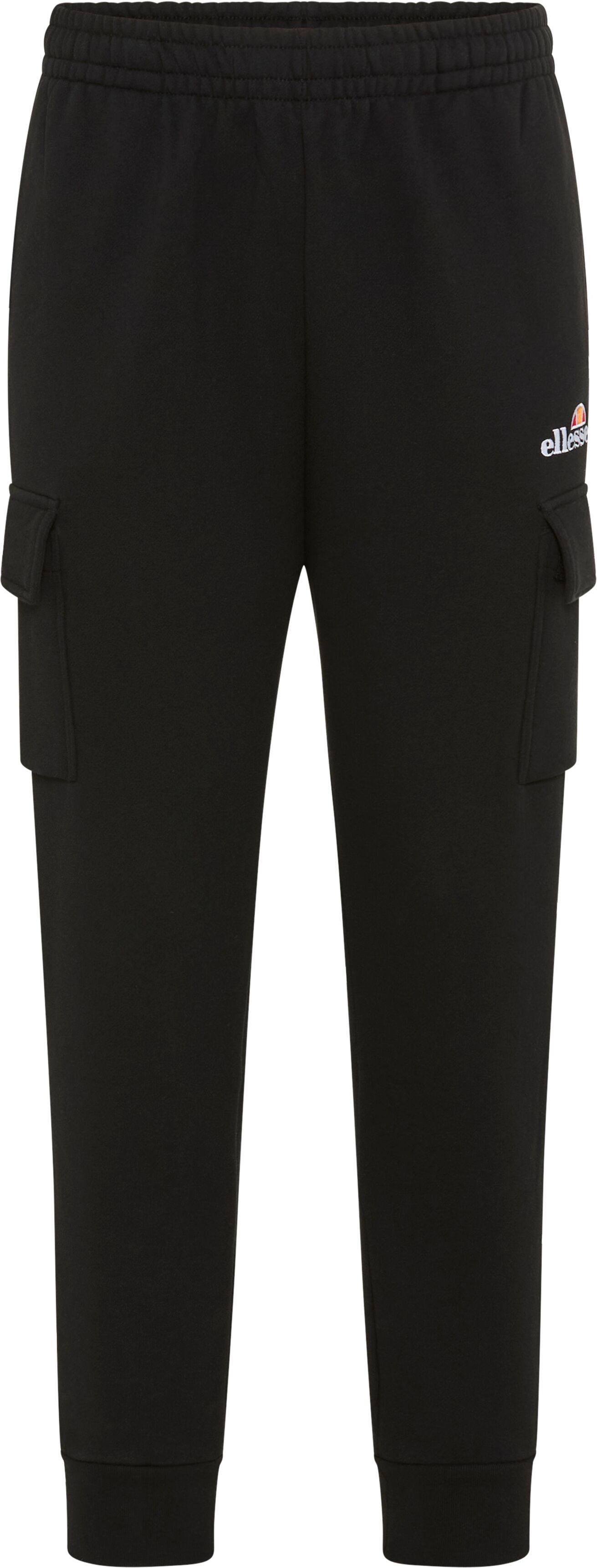 Jogginghose ELLESSE "DAVILAS JOG PANT", Herren, Gr. S, N-Gr, schwarz, Jersey, Obermaterial: 80% Baumwolle, 20% Polyester, Hosen Jogginghose, für Jugendliche entwickelt, pflegeleicht, aus Jersey schwarz S, N-Gr