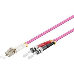 MicroConnect FIB412002-4 Glasfaser LWL Anschlusskabel 2 m Violett