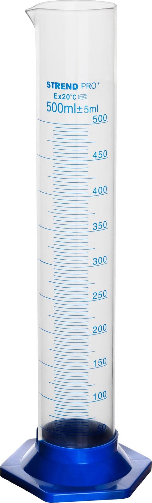 Strend Pro Maatcilinder van glas, 500 ml