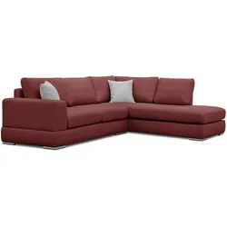 ECKSOFA OTTO 5-Sitzer, bordeaux