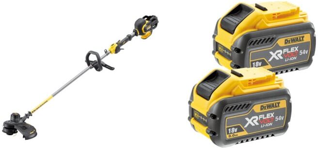 Set DEWALT Flexvolt Akku-Motorsense und Trimmer, 54V, Basisversion DCM571N-XJ + Flexvolt Akku-Set, 54V / 162Wh