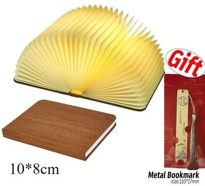 Uplift Picks Rechargeable Foldable Book Lamp With Magnetic Design And Three Light Colors bookmark