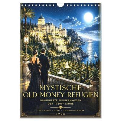 Mystische Old-Money-Zufluchtsorte (Wandkalender 2027 DIN A4 hoch), CALVENDO Monatskalender