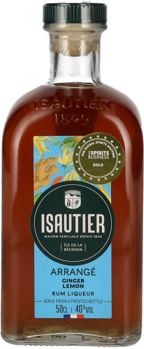 Isautier Arrangé GINGER LEMON Rum Liqueur 40% Vol. 0,5l