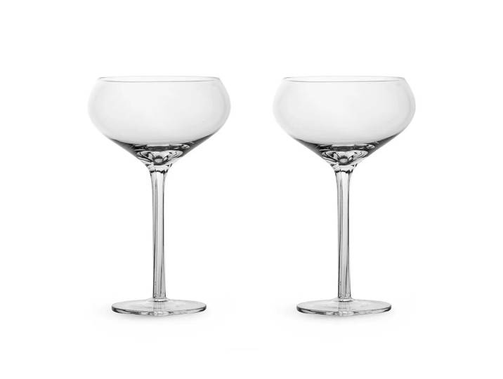 Sagaform Verre à cocktail Saga Lot de 2 Transparent