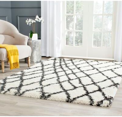 SAFAVIEH Belize Shag Evor 2-inch Thick Rug