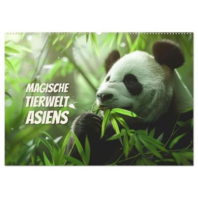 Magische Tierwelt Asiens (Wandkalender 2027 DIN A2 quer), CALVENDO Monatskalender