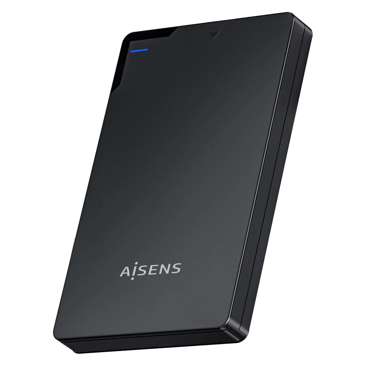 Aisens CAJA EXTERNA 2.5 ASE-2520B 9.5MM SATA A USB3.1 GEN1 NEGRA (2.5") (ASE-2520B)