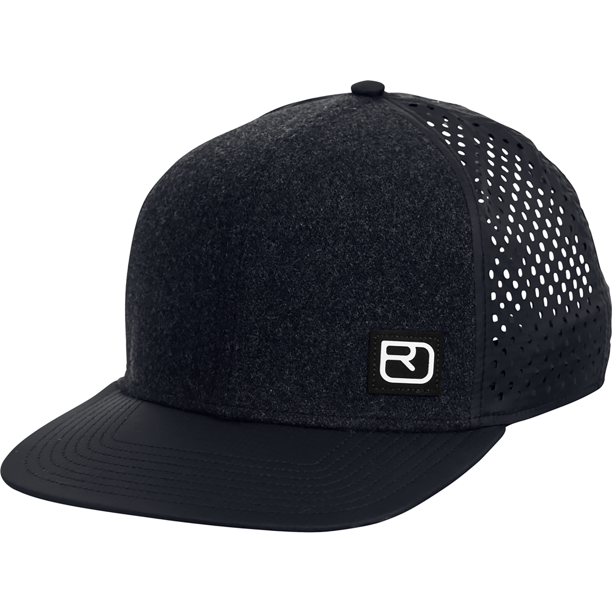 Ortovox Logo Air Trucker Cap Basecaps grau Größe 56 Trekking Schnell trocknend Lyocell (Tencel) | Pertex