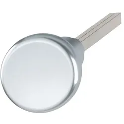 Hoppe, Türgriff + Türgarnitur, Knopfdrückerpaar 54 / 54 Material Aluminium F1 drehbar Vierkantstift 8 mm