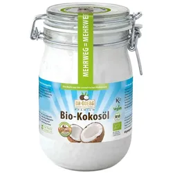 Kokosöl Bügelglas 1l