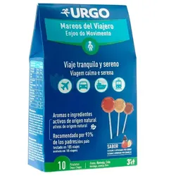 Urgo Reiseschwindel 10 Lollipops