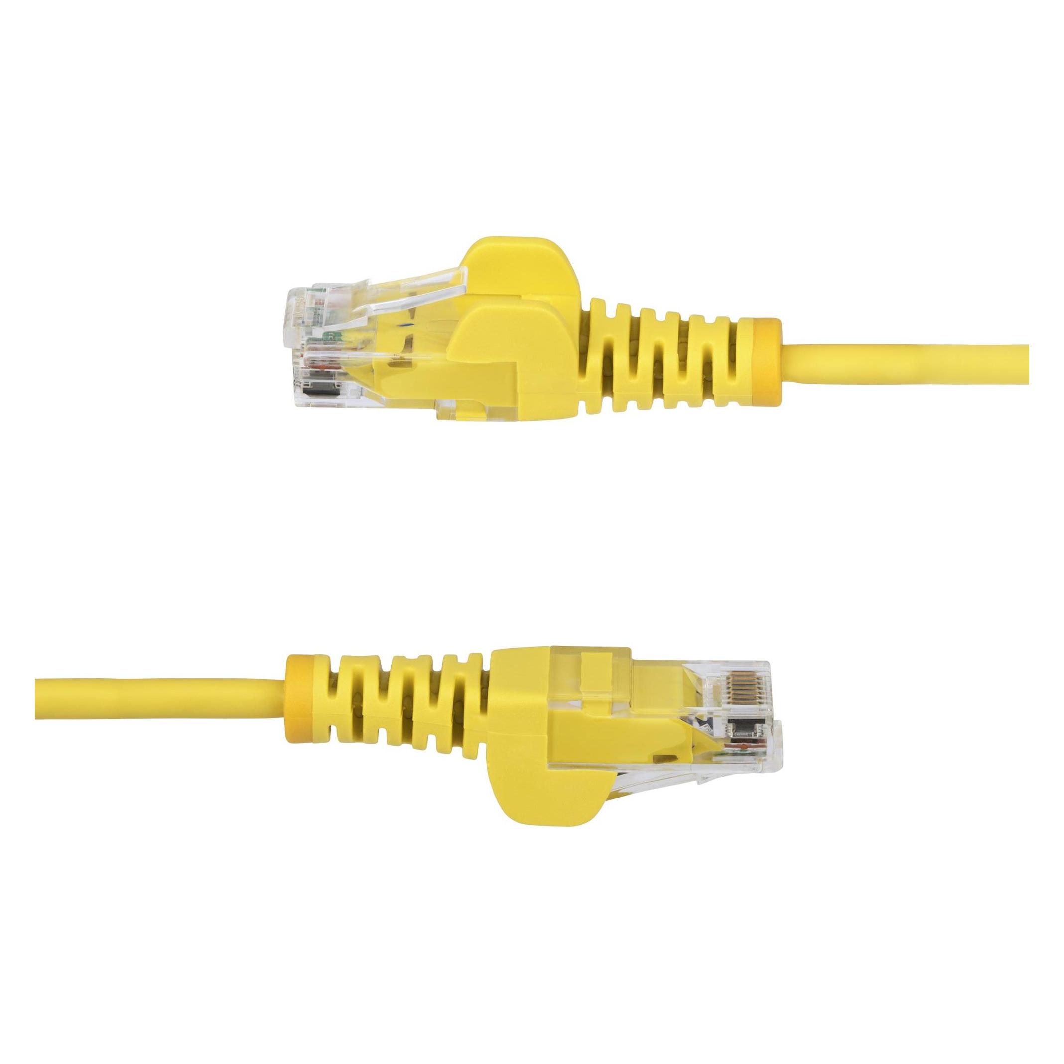 StarTech .com N6PAT300CMYLS, 3 m, Cat6, U/UTP (UTP), RJ-45, RJ-45, Gelb (CAT6, 3 m) (N6PAT300CMYLS)