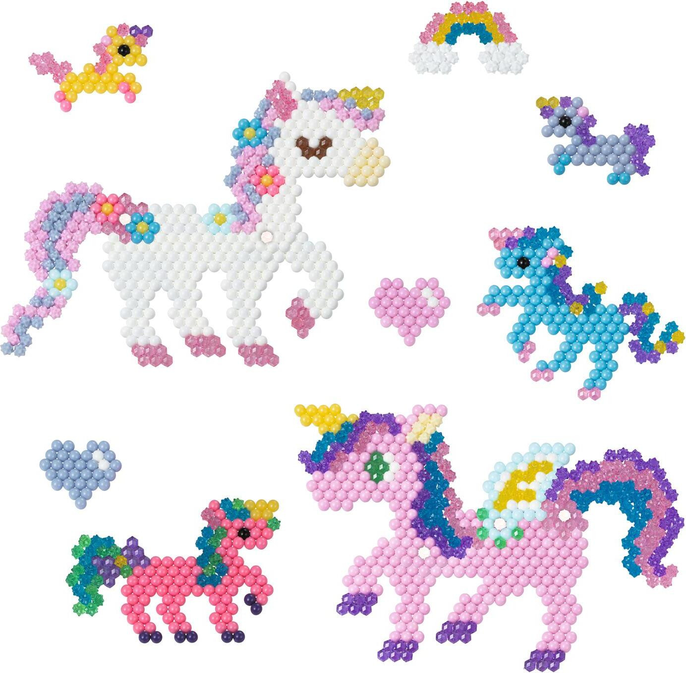 Aquabeads Fairy Unicorns Creative Leisure - 1500 Beads - Roze