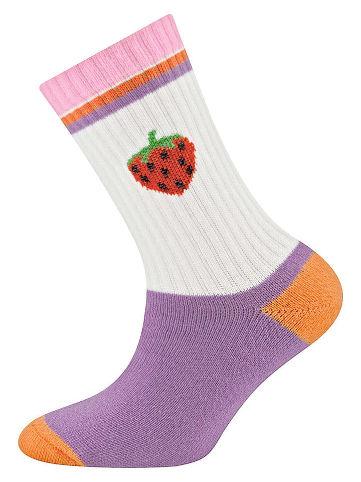 ewers Tennissocken "Erdbeere" in Bunt - 35-38