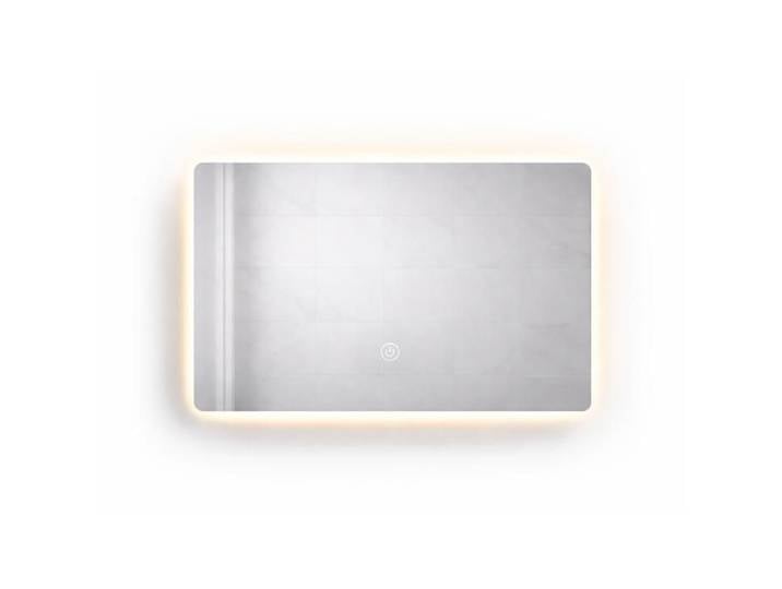 Miroir LED rectangulaire - OTITEC - 80x60 cm - Éclairage LED rétroéclairé - Trois températures de lumière