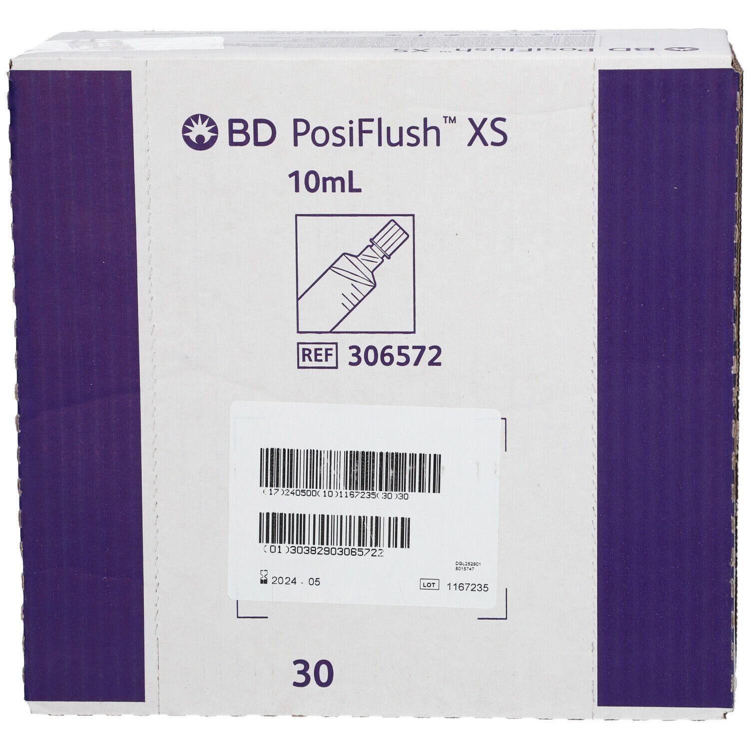 BD Posiflush XS Spülsystem Fertigspritzen 30x10 ml