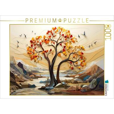CALVENDO Puzzle Baum Kunst | 1000 Teile Lege-Größe 64x48cm Foto-Puzzle für glückliche Stunden