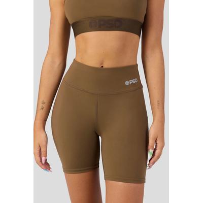Sporthose PSD "COCOA SLD PBKR Damen", Damen, Gr. S, Normalgrößen, braun, 78% Polyester, 22% Elasthan, normal, Hosen Sporthose