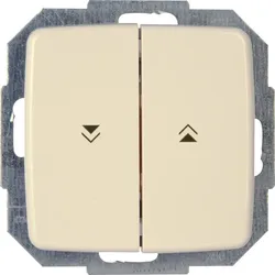 Kopp 586501089 RIVO - Jalousieschalter, Farbe: cremeweiß