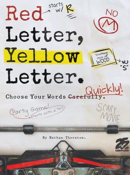 25th Century Games Rode Letter Gele Letter