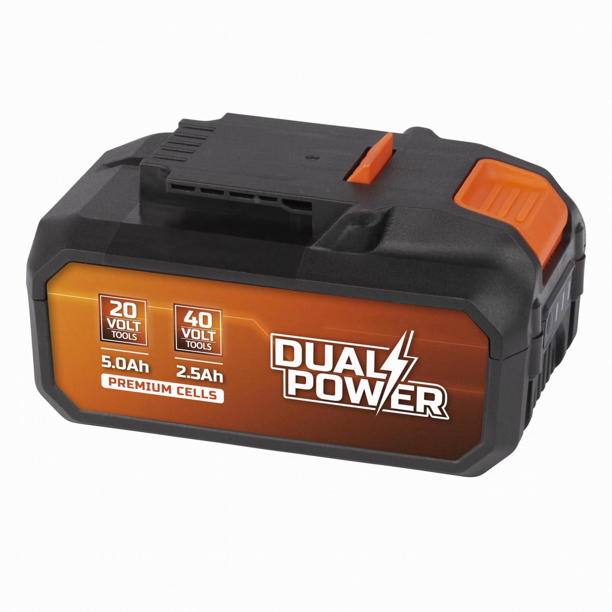 Dual Power POWDP9037 Accu voor 20V en 40V Accu gereedschap met LED-laadindicator