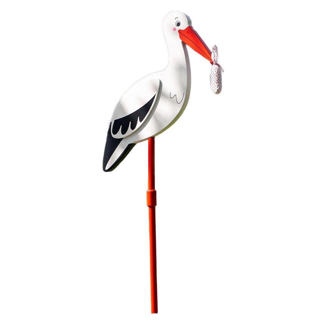 Goki Blumenstecker Storch mit Babytuch (B08LH6NJP2)