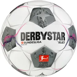 DERBYSTAR Bundesliga Magic APS Fußball Spielball 2024/25 weiss/grau/pink 5