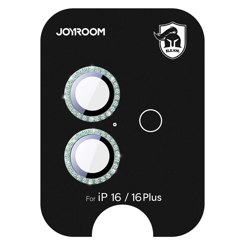 Joyroom JR-MSJ0274 Camera Lens Protector for iP16/iP16 Plus-Green (Apple iPhone 16, Apple iPhone 16 Plus) (JR-MSJ0274)