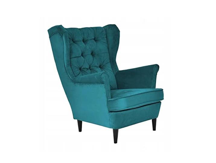 Family Meble Sessel, Modell Gaja, Skandinavisch, Relaxsessel aus Webstoff, Loungesessel, Ohrensessel, Fernsehsessel, Bequemer Sessel, Für Wohnzimmer, Esszimmer, Schlafzimmer, Büro, Amore 66