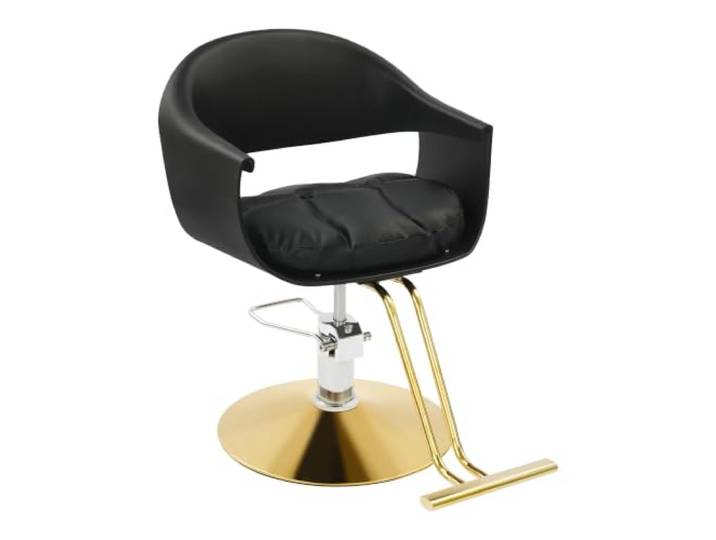 Steeviuzj Hydraulischer Friseurstuhl, 360° Drehbarer Barber Stuhl bis 200KG Höhenverstellbar Friseureinrichtung, Frisörstuhl Friseureinrichtung für Friseursalons Friseurläden, 82-92cm
