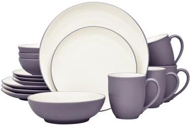 Noritake Colorwave 16-Piece Coupe Dinnerware Set, Service for 4