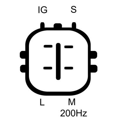 LUCAS Generator LRA04185 für TOYOTA