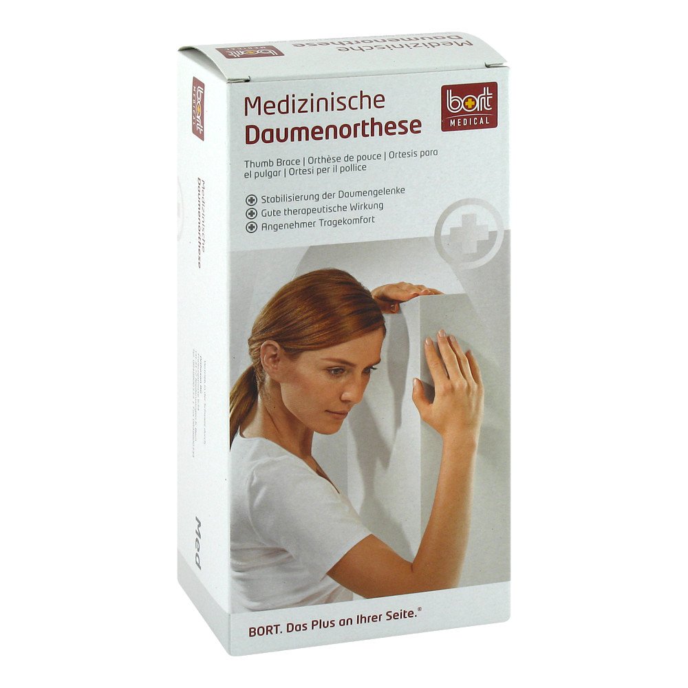 Bort GmbH Bort Soft Daumenschiene kurz S schwarz 07669798