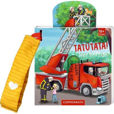Mein Schieberbuch für den Buggy: Tatütata! Wer hilft da?, Gebundene Ausgabe von Antje Flad, Coppenrath Verlag GmbH & Co. KG, 978-3-649-64071-4
