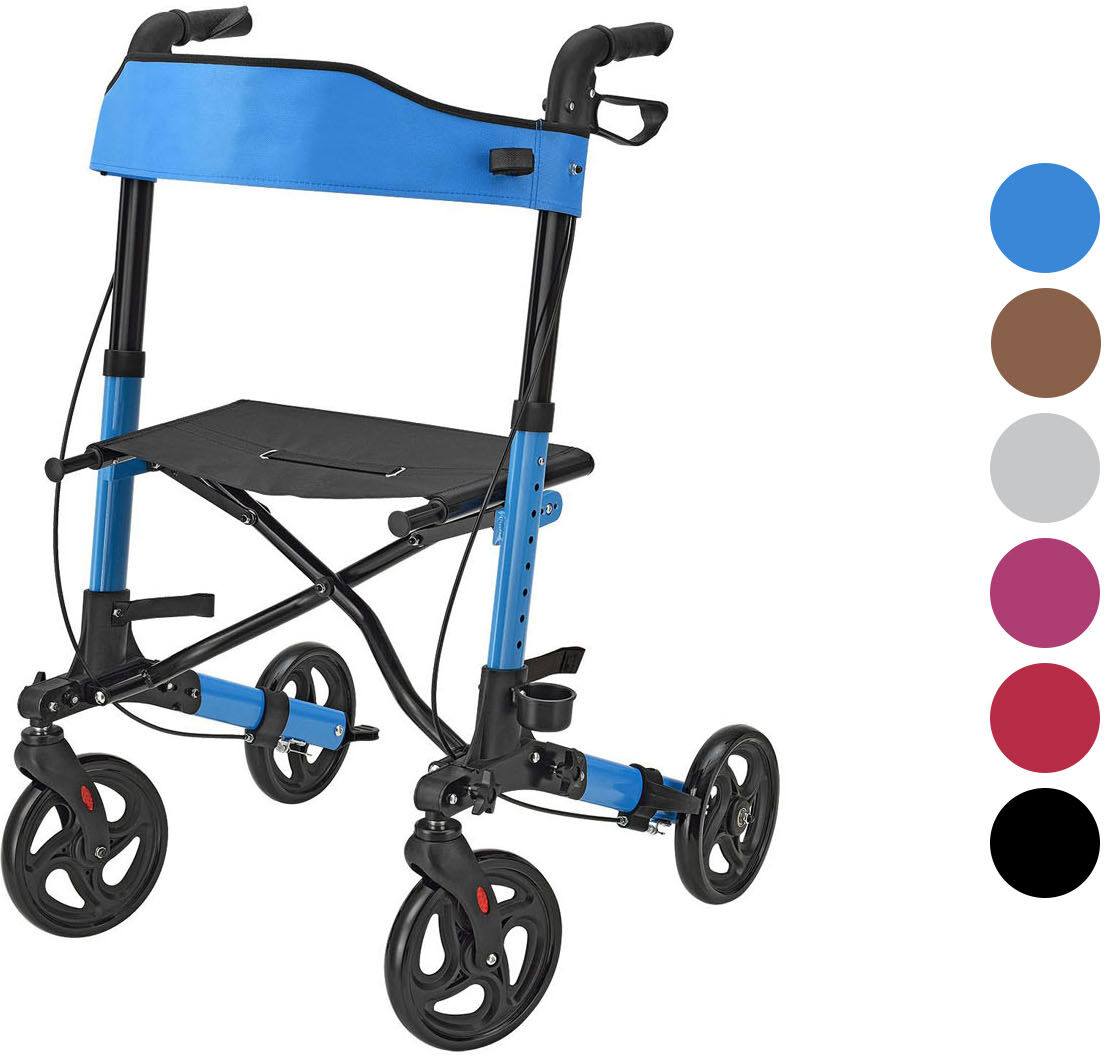 JUSKYS Aluminium Rollator »Vital«, klappbar