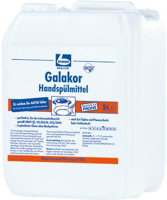 Becher Galakor Spülmittel 5,0 l 1129000