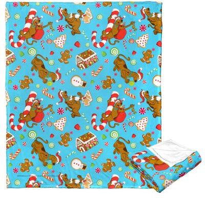 Wb Scooby Doo Festive Scooby Sweets Silk Touch Throw Blanket by The Northwest in O